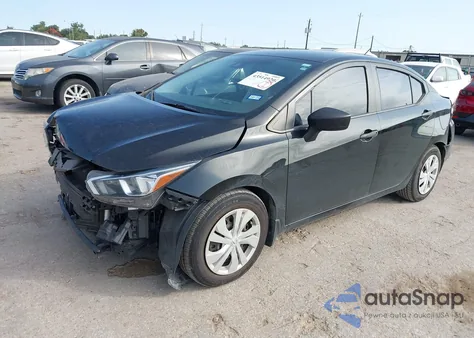 2020 Nissan Versa S Xtronic Cvt from USA, damaged, VIN 3N1CN8DV4LL814939